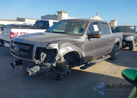 2014 Ford F-150 Fx2 из США, поврежденный, VIN 1FTFW1CF1EKE89003